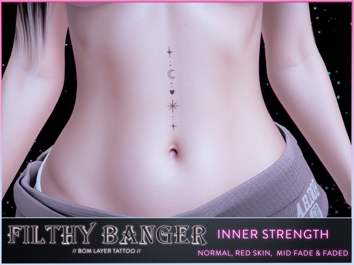 FB - Inner strength - body tattoo