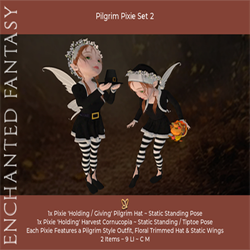 Pilgrim Pixie Set 2