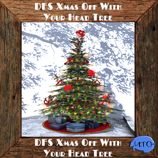 DFS Xmas Off With Your Head Tree   (Limited) (RARE)