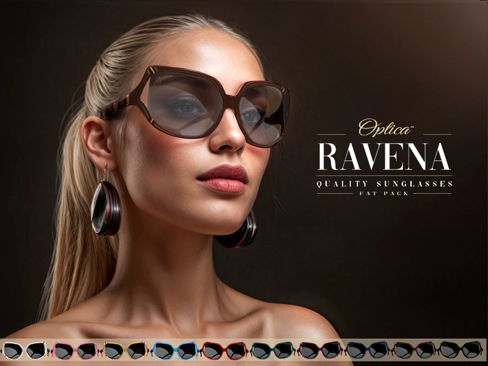 [OPTICA] THE PREMIUM RAVENA LADIES SUNGLASSES