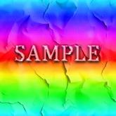 [ 7 Old Paper Seamless Rainbow ] F