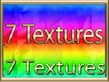 [ 7 Old Paper Seamless Rainbow ] 7 Textures