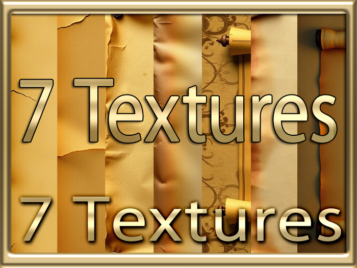 [ 7 Vintage Paper ] 7 Textures