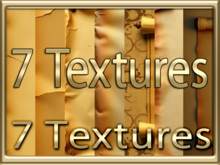 [ 7 Vintage Paper ] 7 Textures