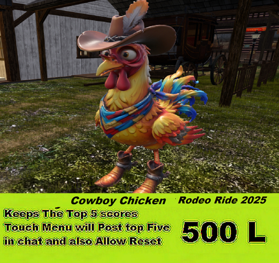 Cowboy Chicken Rodeo Ride 2025