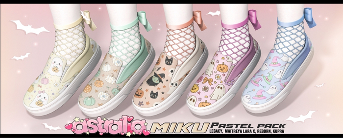 Astralia // Miku Slip-on (Pastel Pack)