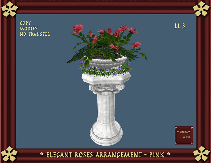 Elegant Roses Arrangement - Pink