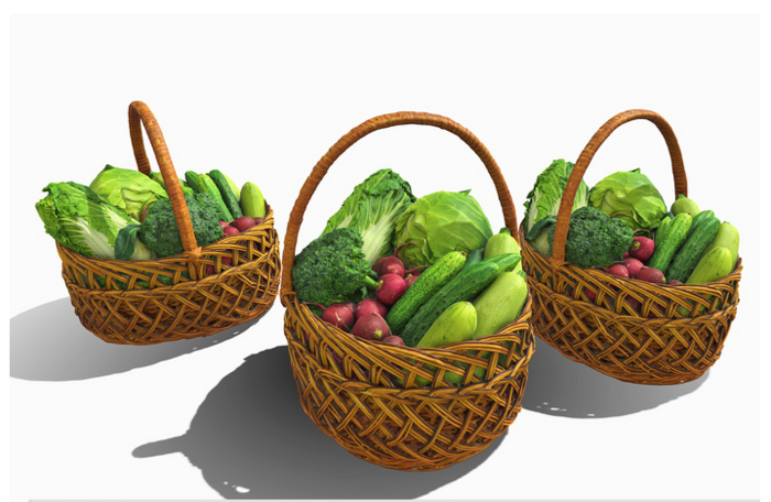  Vegetable Basket 