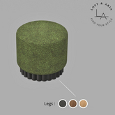 Loft & Aria - Yara Pouf - Green