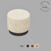 Loft & Aria - Yara Pouf - Beige