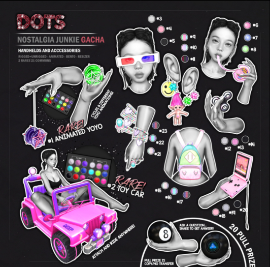 Dots - Nostalgia Junkie - #2 Toy Car RARE