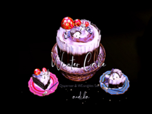 ADD/andika {Winter Cake }Depenser & Wearbles Set