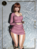 SUN Fashion - BEA PINK DRESS
