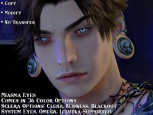 [Azai] - Miasma Eyes Set