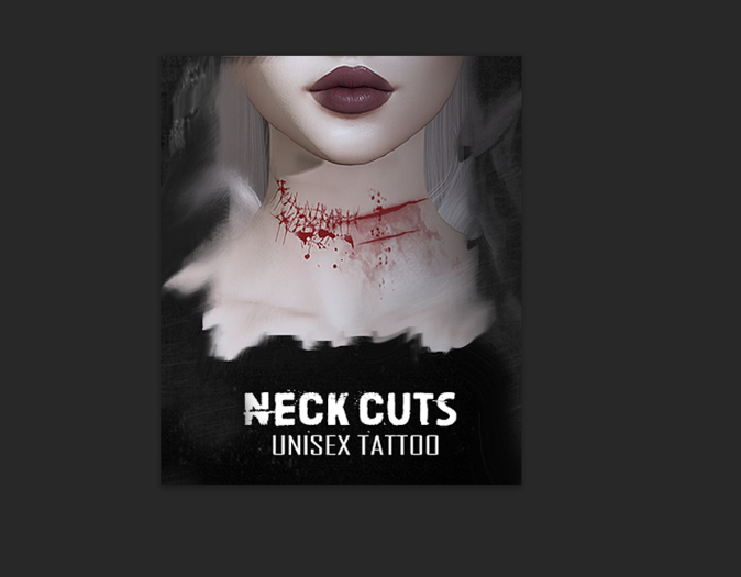 Corvus : Neck Cuts Tattoo