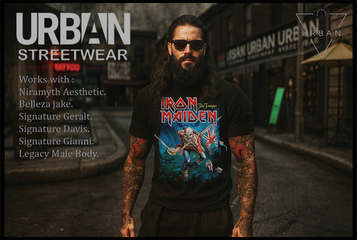 IRON MAIDEN TSHIRT MESH