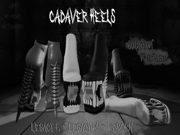 S13. DEMO Cadaver Heels