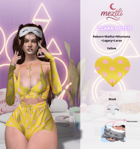 MEZTLI - Clara Outfit -Yellow