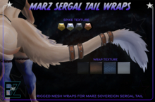 {B1Z} MARZ SERGAL TAIL WRAPS