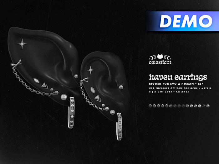 [Celesticat] DEMO Haven Earrings LelEVOX