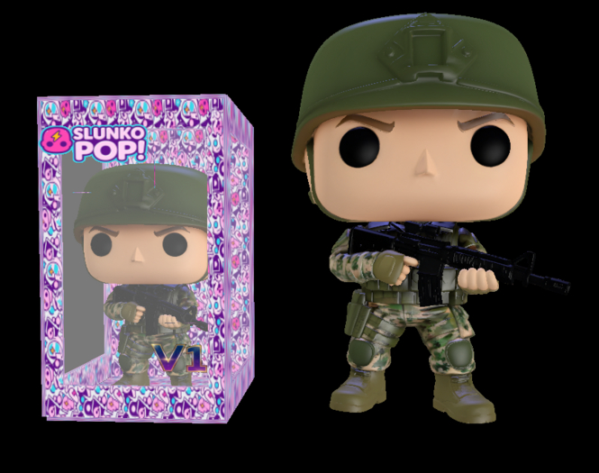 BOX MILITARY  Slunko POP V1