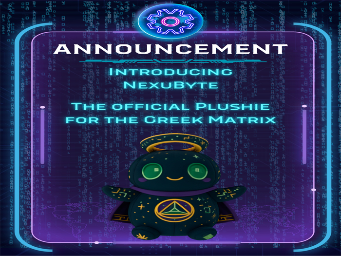 Greek Matrix - NexuByte Plushie