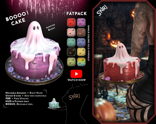 SynRJ ~ Boooo Cake ~ Fatpack