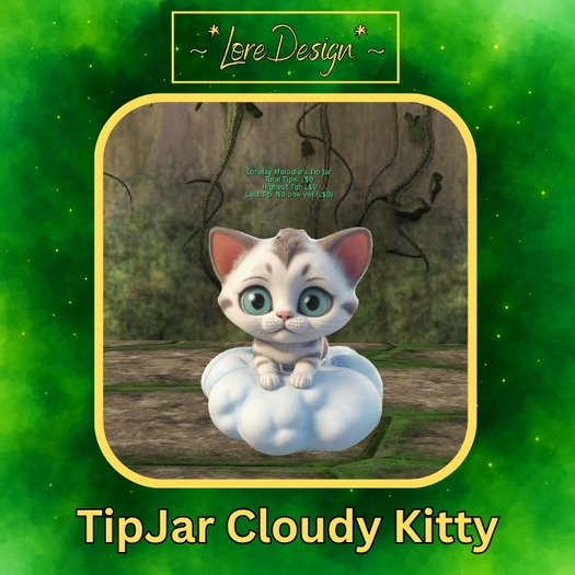 ~*LoreDesign*~ TipJar CloudyKitty