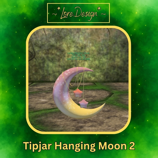 ~*LoreDesign*~ TipJar HangingMoon  2