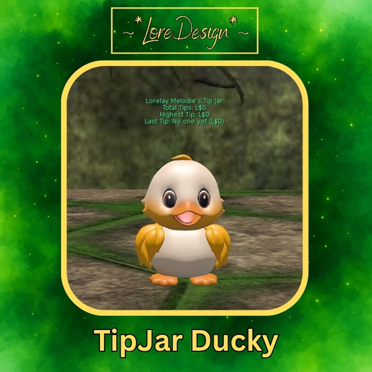 ~*LoreDesign*~ TipJar Ducky