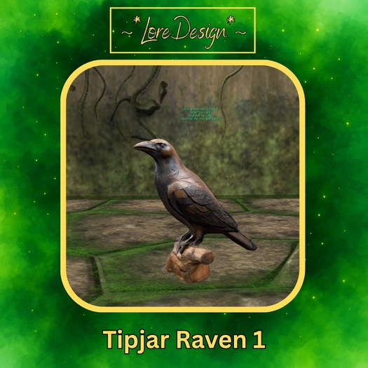 ~*LoreDesign*~ Tipjar Raven 1