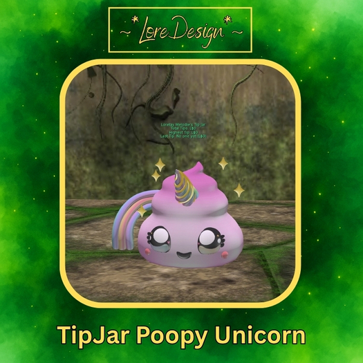 ~*LoreDesign*~ TipJar PoopyUnicorn