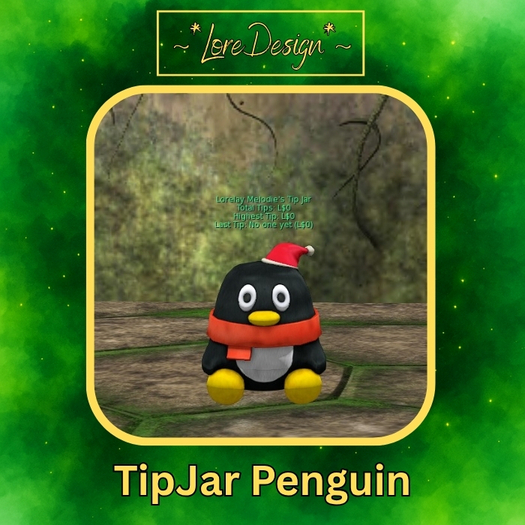 ~*LoreDesign*~ TipJar Penguin