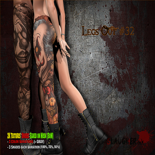 [Slaughter Ink][2K][BoM] Legs Out #32