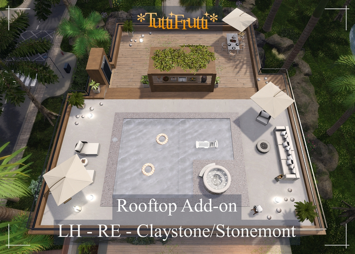 *TuttiFrutti* LH Claystone/Stonemont Rooftop Add-on 