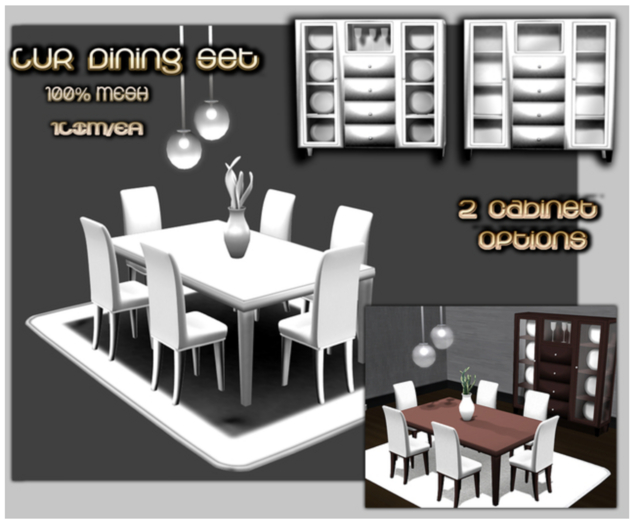  Full Perm Lur Dining Set