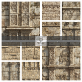 TB - ORNATE CASTLE EXTERIOR WALL