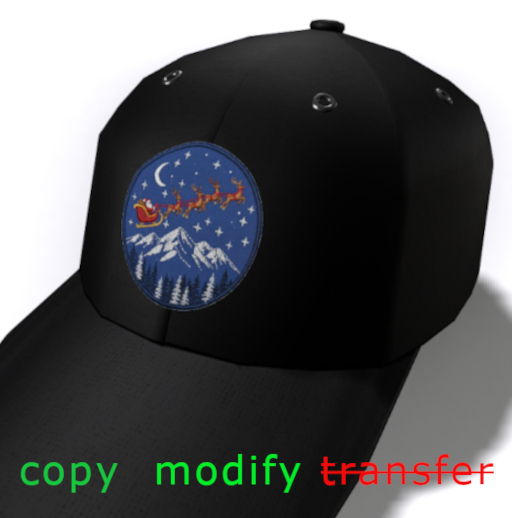 Santa Sleigh Cap