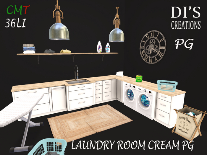 LAUNDRY ROOM CREAM PG