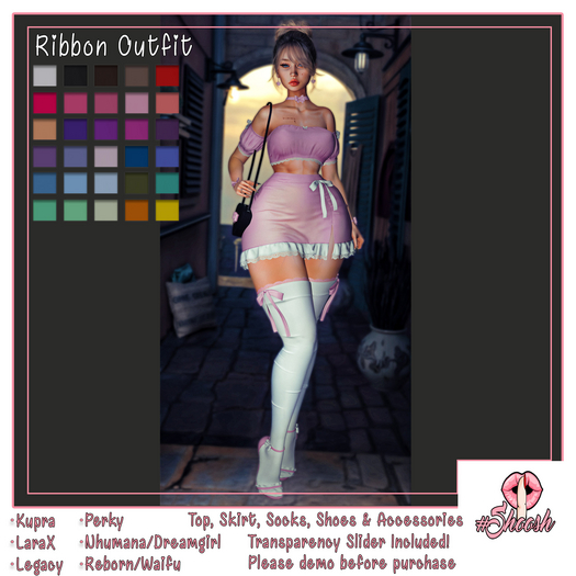 #SHOOSH - Ribbon Outfit [FATPACK]