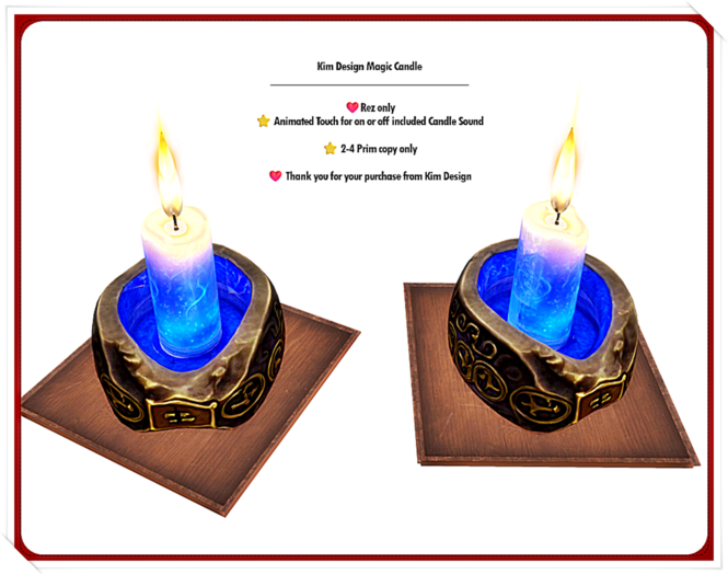 Kim Design Magic Candle