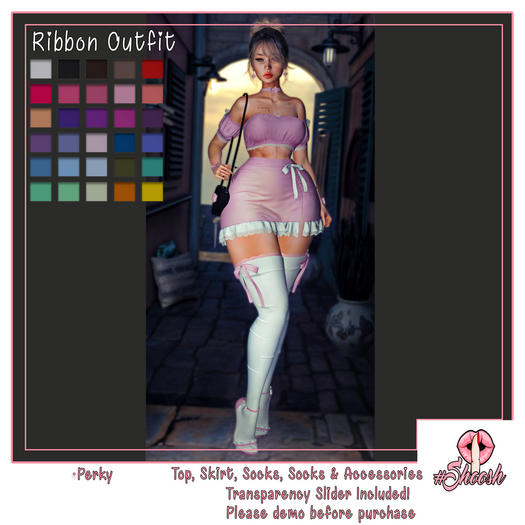 #SHOOSH - Ribbon Outfit [PERKY]