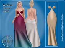 Duet Syn Gown Champagne