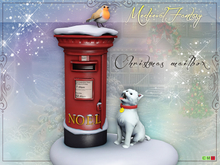 [MF] Snowy Cozy Christmas Mailbox (boxed)