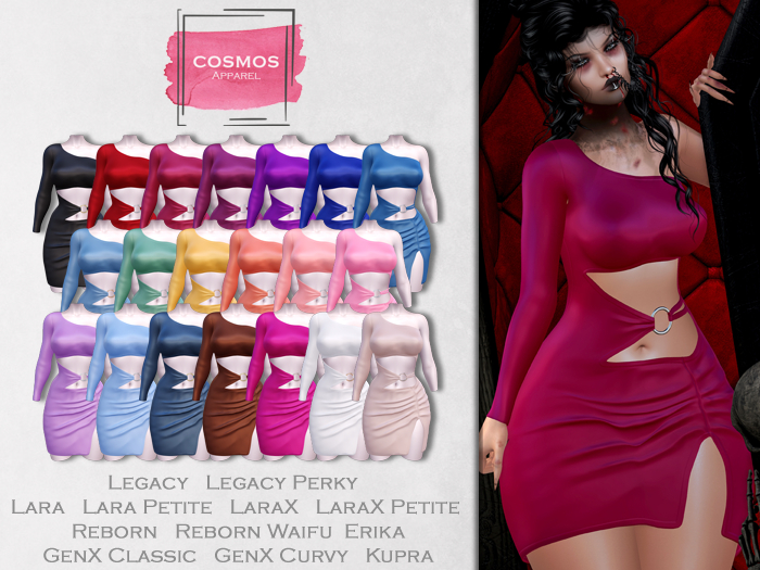 [COSMOS] Laila Dress / 20 Colors Fatpack