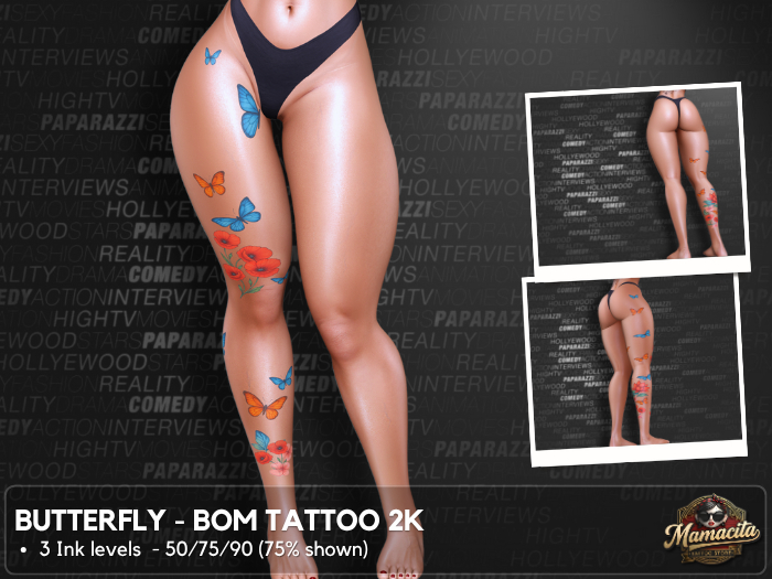 Butterfly - Right Leg - BOM 2K