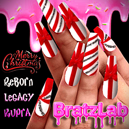 [BRATZLAB] Christmas Nails