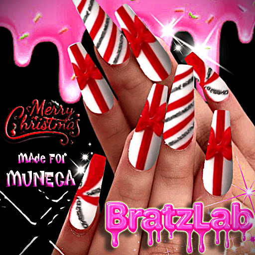 [BRATZLAB] Christmas Nails {MUNECA}
