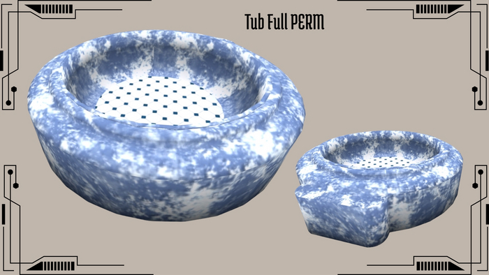 Tub - Full Perm with Textures