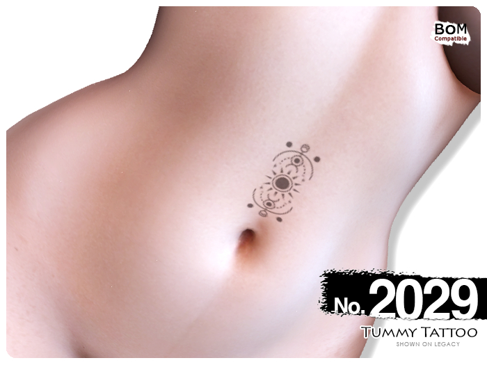 (Tummy Tattoo) No.2029